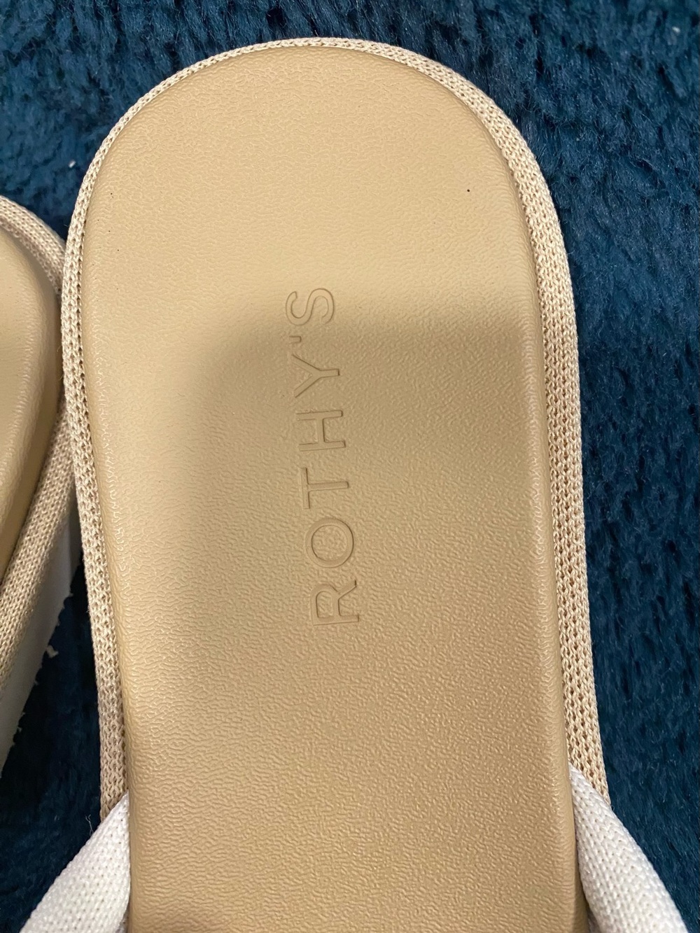Rothy’s Summer Sandal – White Sand | Women's Size 11.5 Brand New - Picture 8 of 10